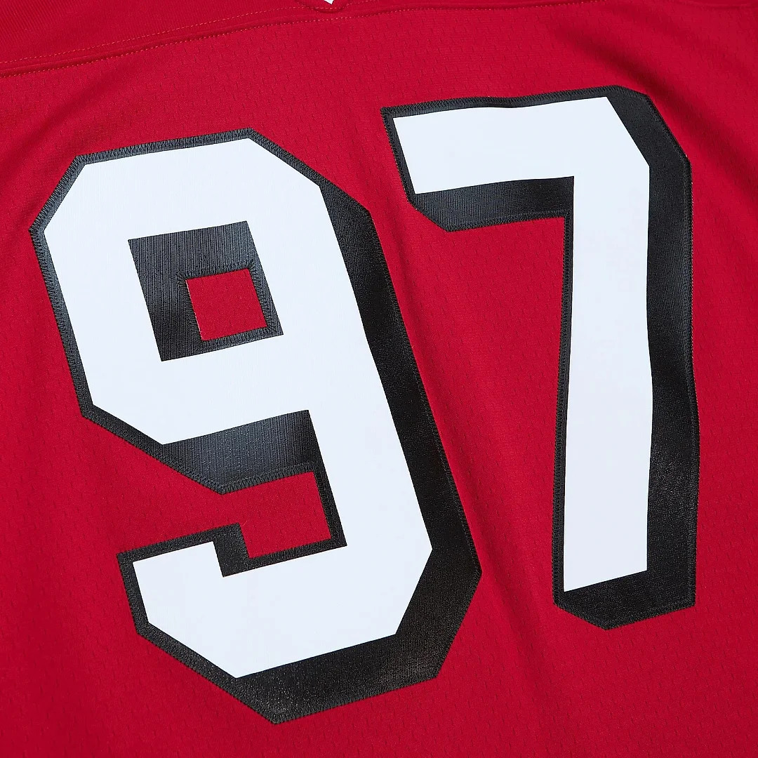 Zennovawear Bryant Young San Francisco 49ers Legacy Replica Jersey - Scarlet