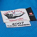 Zennovawear Calvin Johnson Detroit Lions 2007 Authentic Throwback Retired Player Jersey - Blue