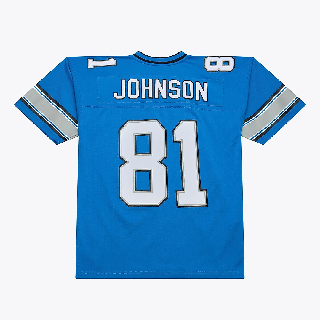Zennovawear Calvin Johnson Detroit Lions 2007 Legacy Replica Jersey - Blue