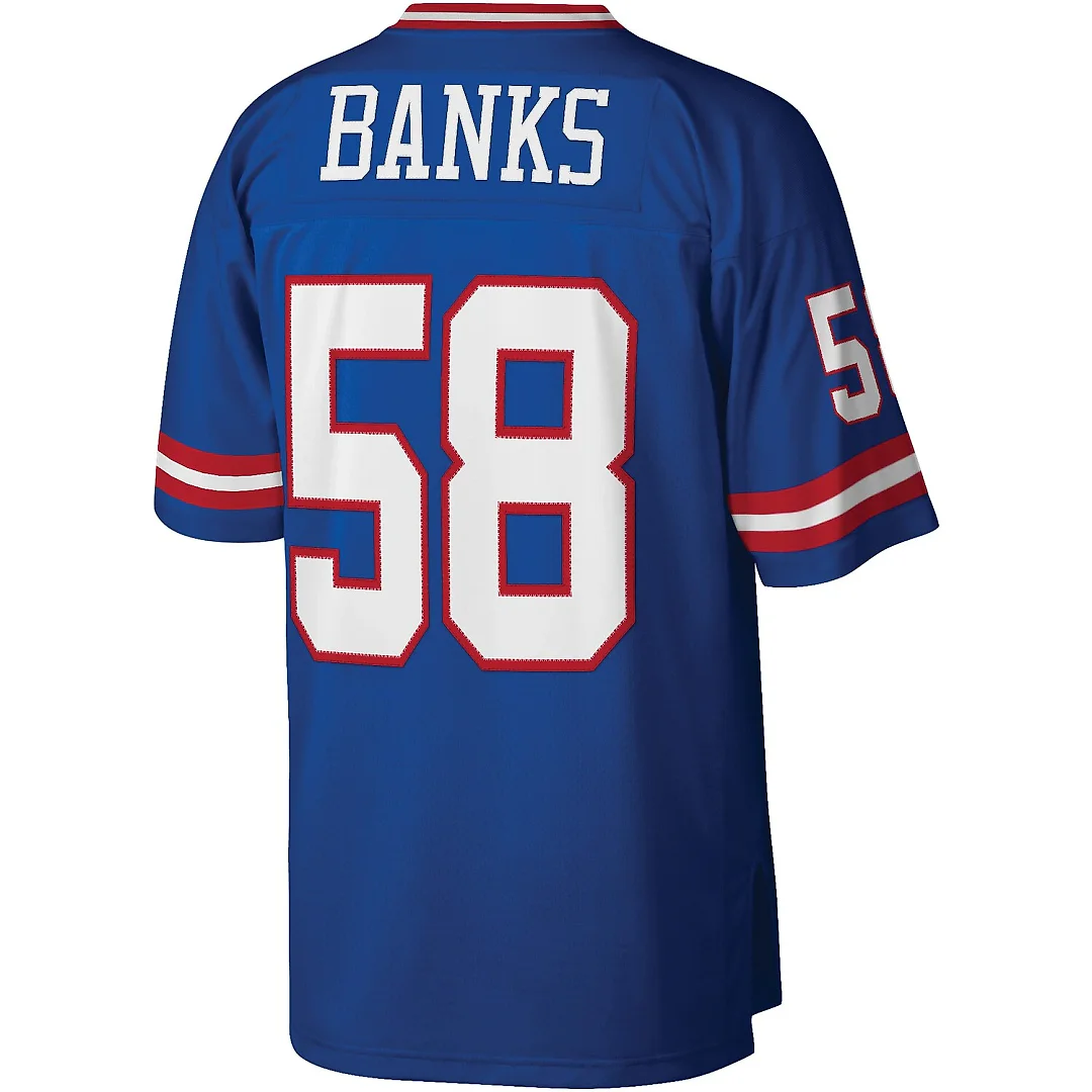 Zennovawear Carl Banks New York Giants Legacy Replica Jersey - Royal