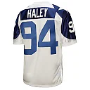 Zennovawear Charles Haley Dallas Cowboys 1994 Authentic Throwback Retired Player Jersey - White