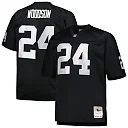Zennovawear Charles Woodson Las Vegas Raiders Big & Tall 1998 Retired Player Replica Jersey - Black