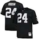 Zennovawear Charles Woodson Las Vegas Raiders Big & Tall 1998 Retired Player Replica Jersey - Black