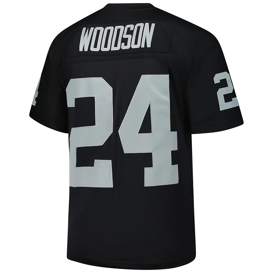 Zennovawear Charles Woodson Las Vegas Raiders Legacy Replica Jersey - Black