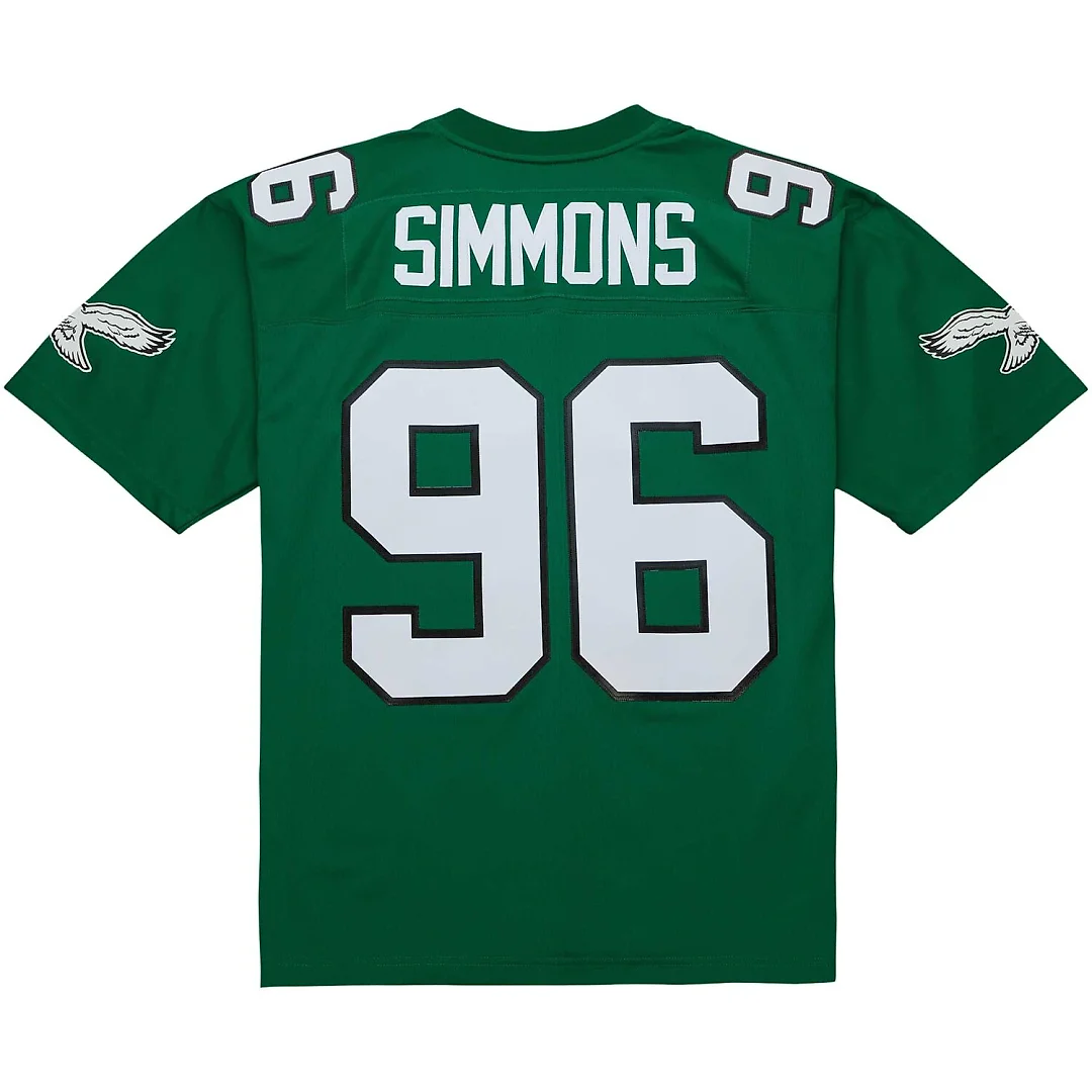 Zennovawear Clyde Simmons Philadelphia Eagles Legacy Replica Jersey - Kelly Green