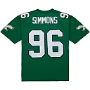 Zennovawear Clyde Simmons Philadelphia Eagles Legacy Replica Jersey - Kelly Green