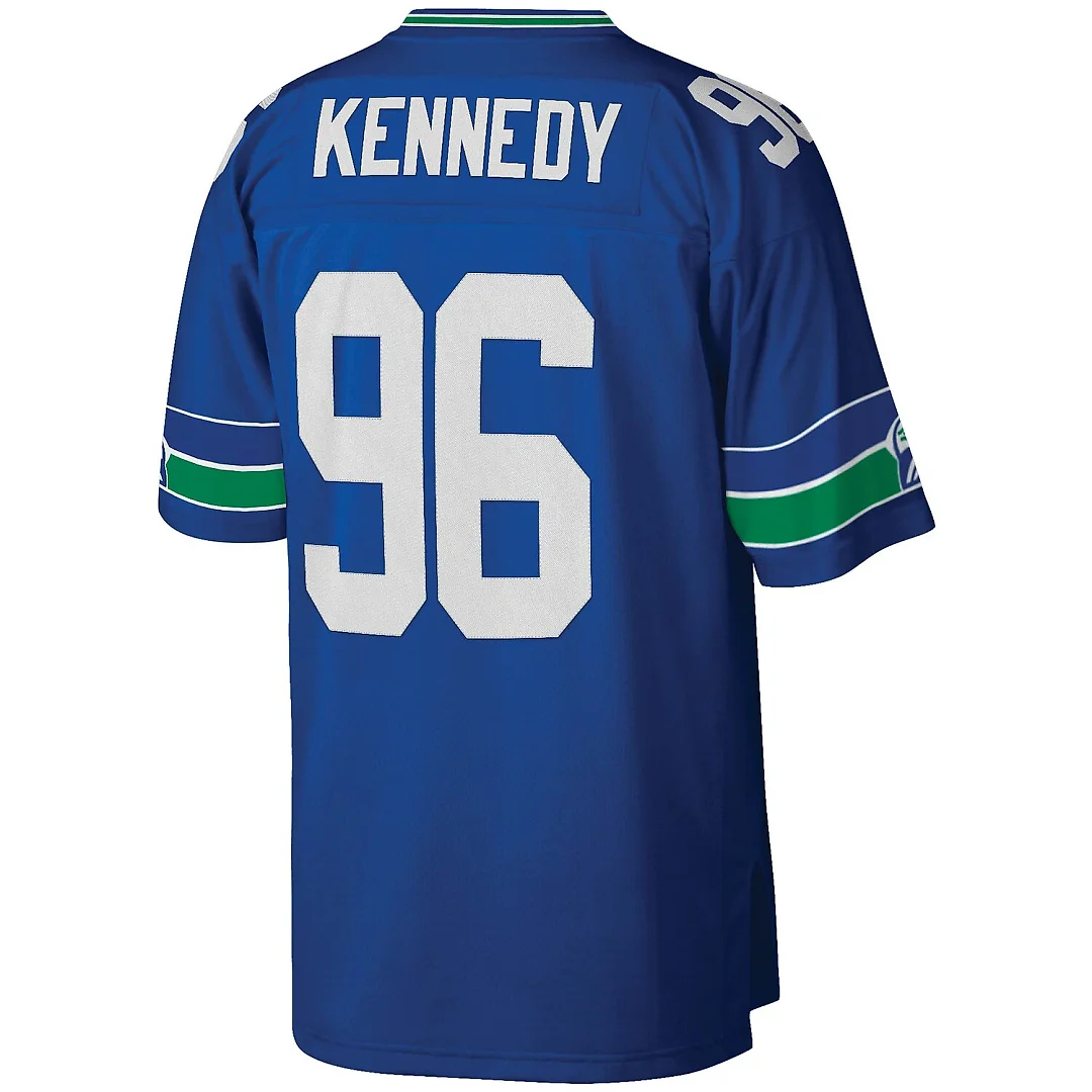 Zennovawear Cortez Kennedy Seattle Seahawks Legacy Replica Jersey - Royal