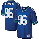 Zennovawear Cortez Kennedy Seattle Seahawks Legacy Replica Jersey - Royal