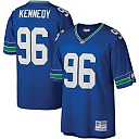 Zennovawear Cortez Kennedy Seattle Seahawks Legacy Replica Jersey - Royal