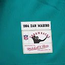 Zennovawear Dan Marino Miami Dolphins Player Name & Number Hoodie Legacy Jersey - Aqua