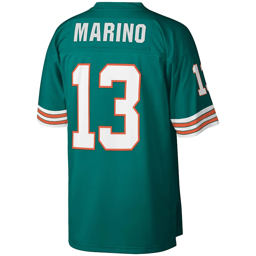 Zennovawear Dan Marino Miami Dolphins Legacy Replica Jersey - Aqua
