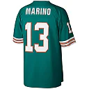 Zennovawear Dan Marino Miami Dolphins Big & Tall 1984 Retired Player Replica Jersey - Aqua