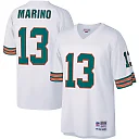 Zennovawear Dan Marino Miami Dolphins Big & Tall 1984 Retired Player Replica Jersey - White