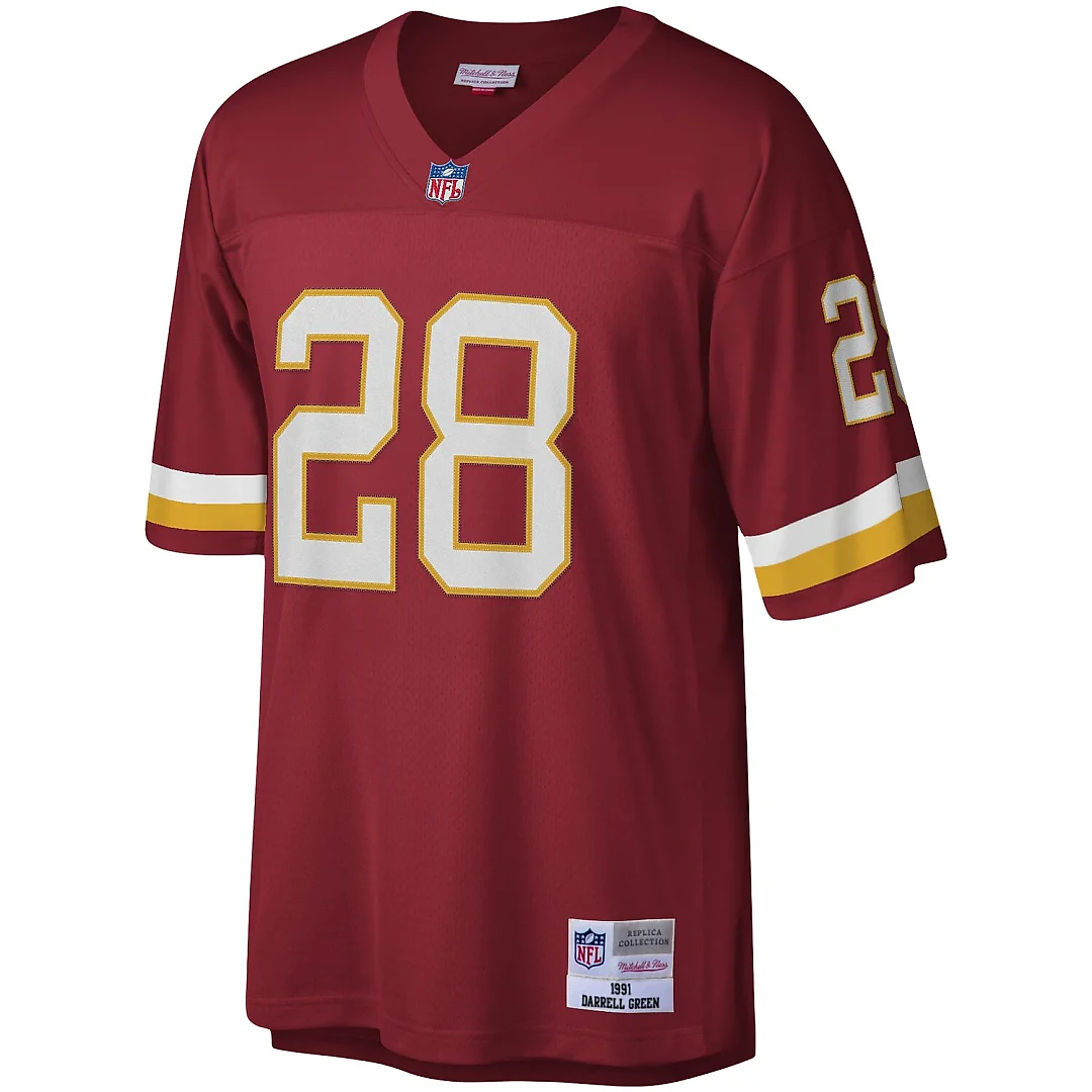 Zennovawear Darrell Green Washington Football Team Legacy Replica Jersey - Burgundy