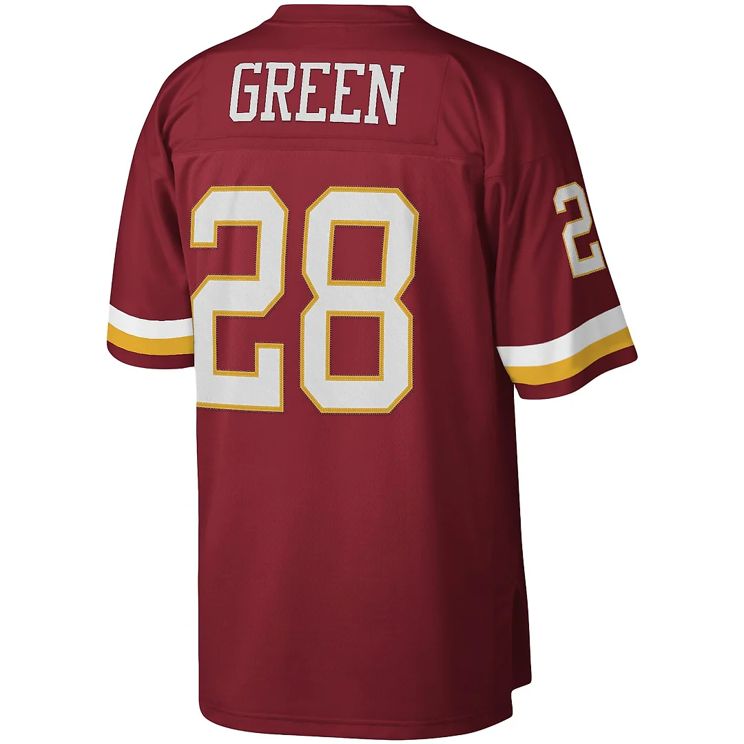 Zennovawear Darrell Green Washington Football Team Legacy Replica Jersey - Burgundy