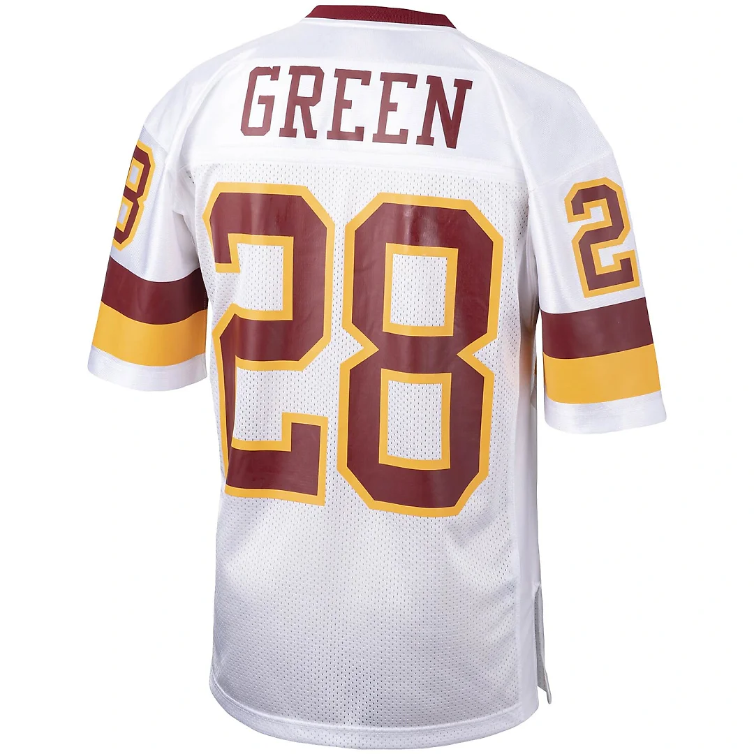 Zennovawear Darrell Green Washington Football Team 1991 Authentic Throwback Retired Player Jersey - White