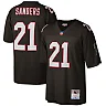 Zennovawear Deion Sanders Atlanta Falcons Big & Tall 1992 Retired Player Replica Jersey - Black