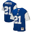 Zennovawear Deion Sanders Dallas Cowboys 1995 Legacy Replica Jersey - Blue