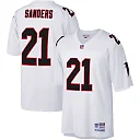 Zennovawear Deion Sanders Atlanta Falcons Big & Tall 1992 Retired Player Replica Jersey - White