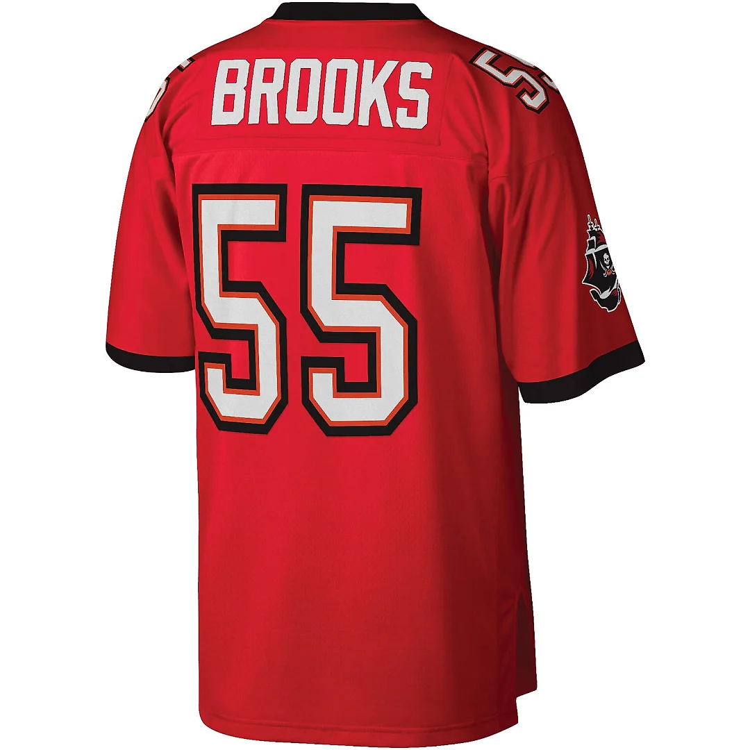 Zennovawear Derrick Brooks Tampa Bay Buccaneers Legacy Replica Jersey - Red