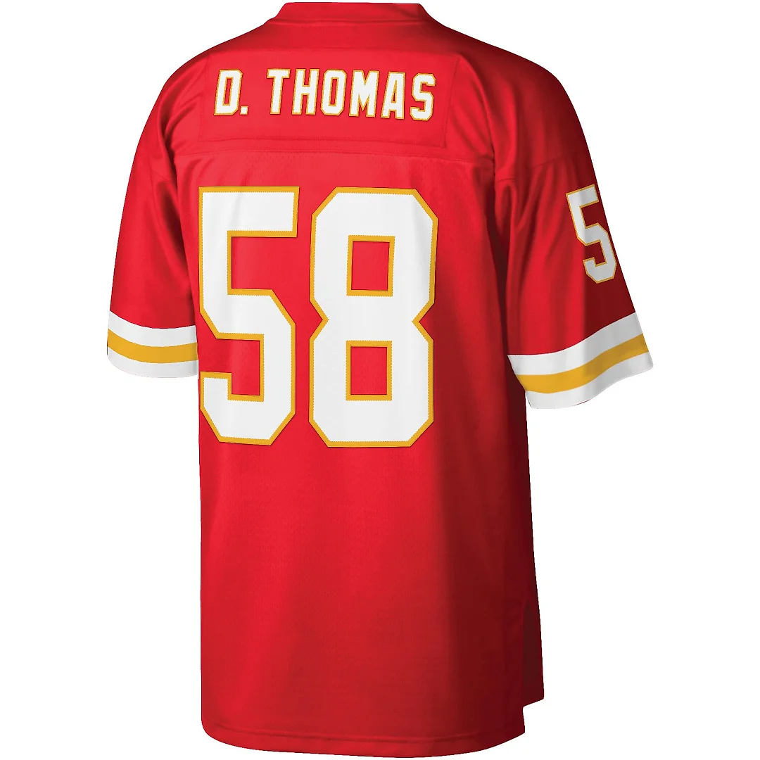 Zennovawear Derrick Thomas Kansas City Chiefs Legacy Replica Jersey - Red