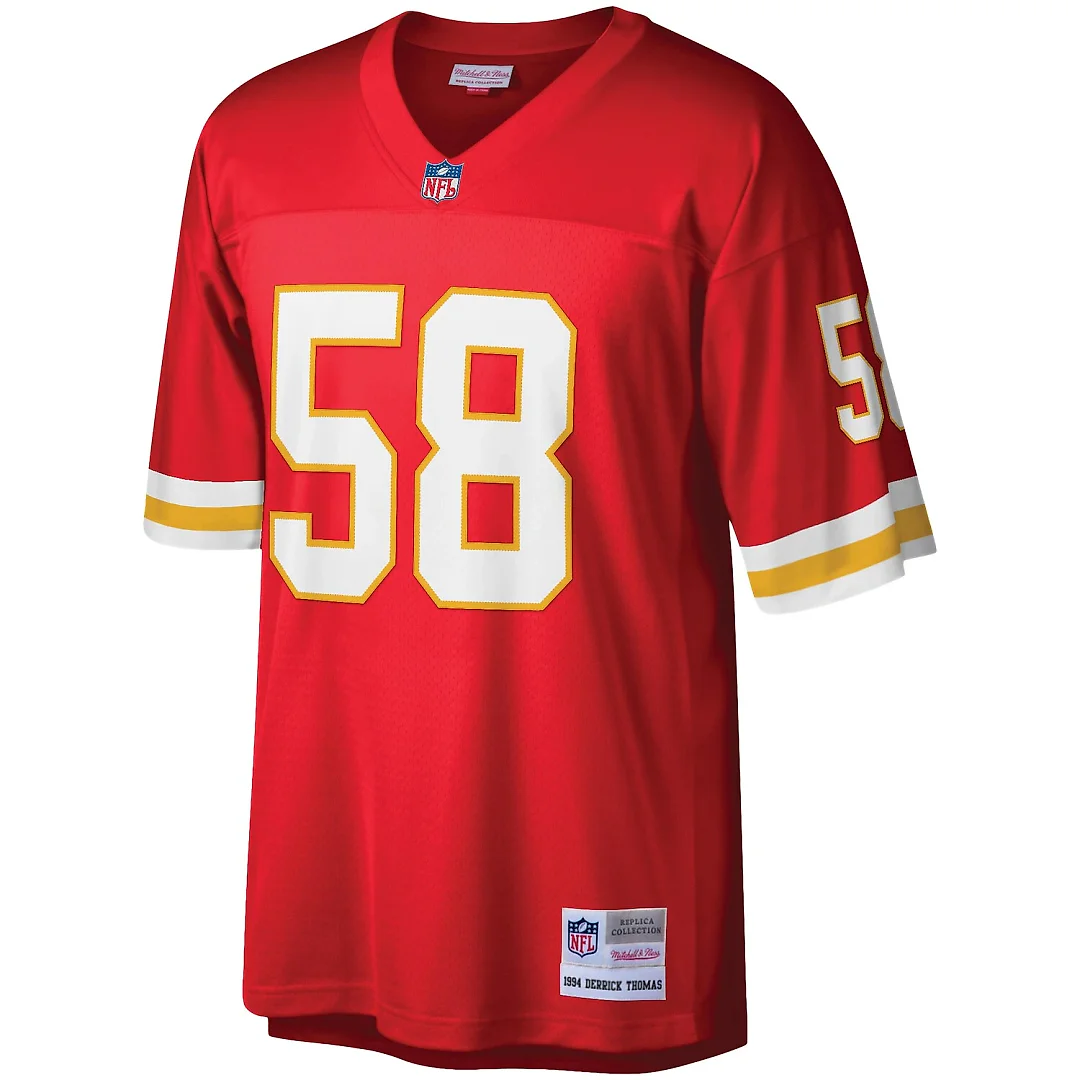 Zennovawear Derrick Thomas Kansas City Chiefs Legacy Replica Jersey - Red