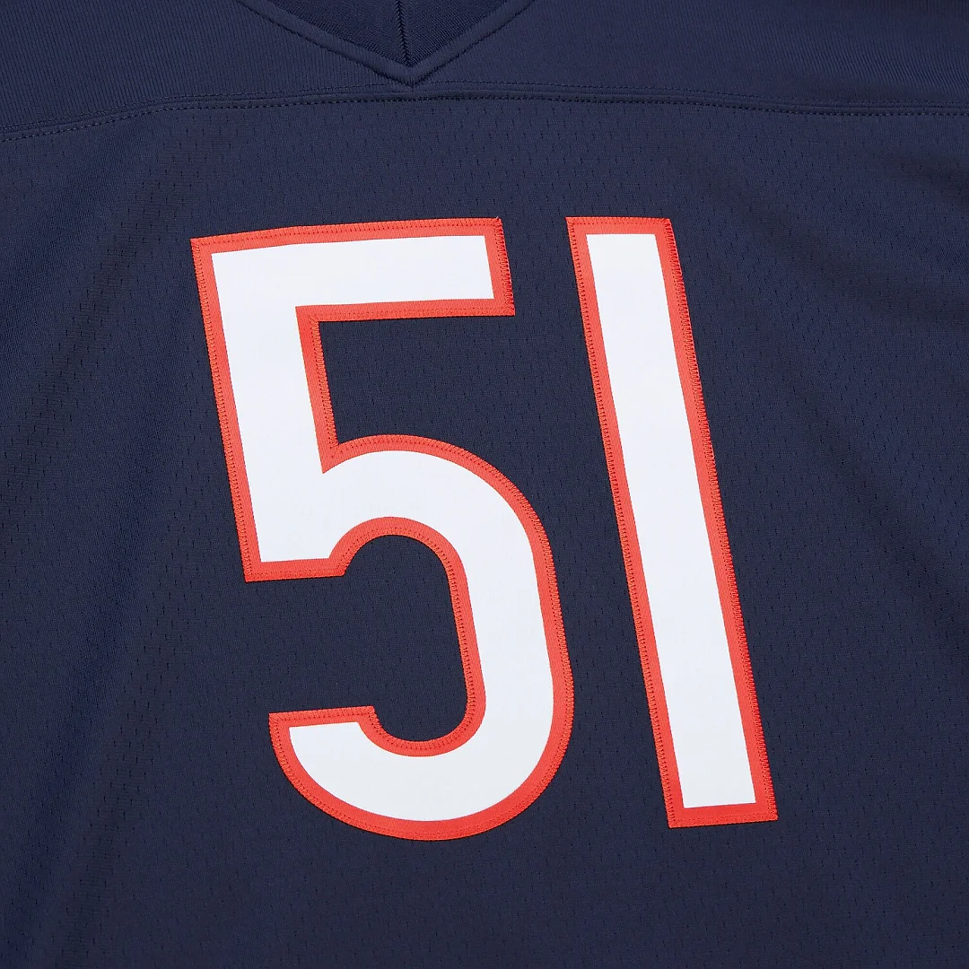 Zennovawear Dick Butkus Chicago Bears Legacy Replica Jersey - Navy