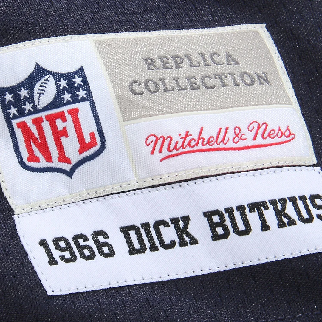 Zennovawear Dick Butkus Chicago Bears Retired Player Legacy Replica Jersey - Navy