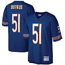 Zennovawear Dick Butkus Chicago Bears Retired Player Legacy Replica Jersey - Navy