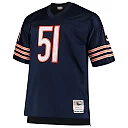 Zennovawear Dick Butkus Chicago Bears Big & Tall 1966 Retired Player Replica Jersey - Navy