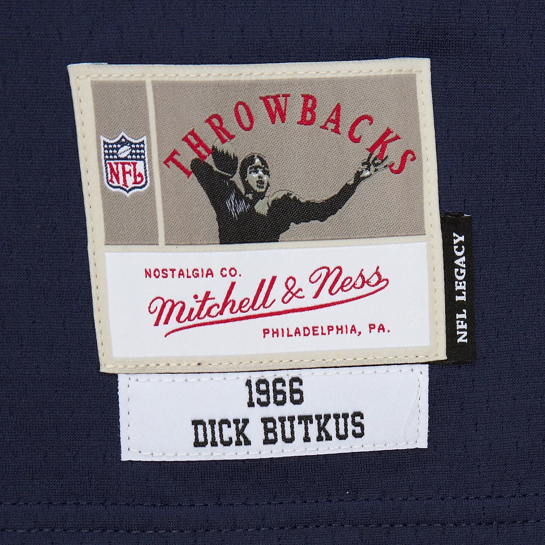 Zennovawear Dick Butkus Chicago Bears Legacy Replica Jersey - Navy