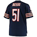 Zennovawear Dick Butkus Chicago Bears Big & Tall 1966 Retired Player Replica Jersey - Navy