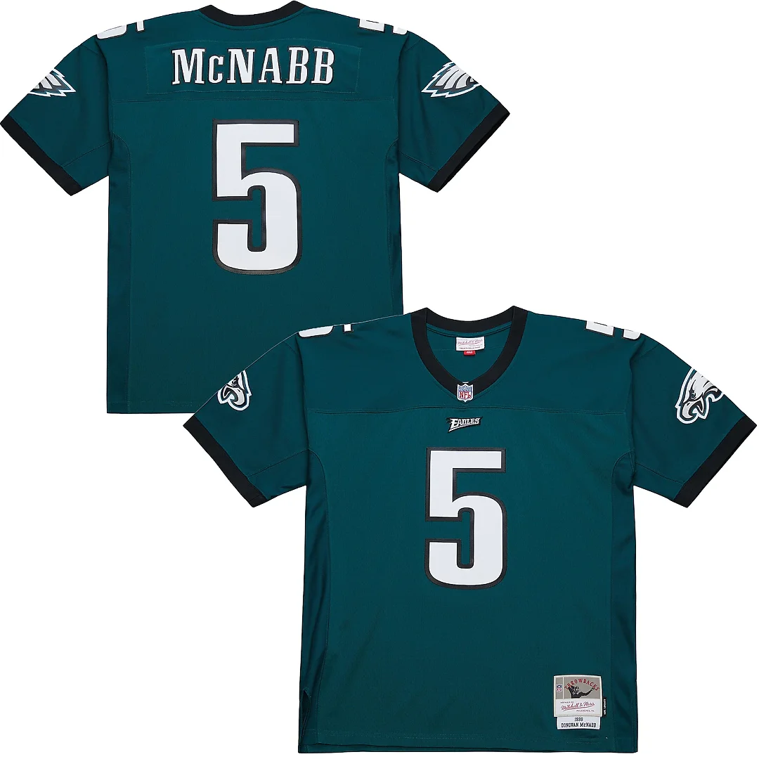 Zennovawear Donovan McNabb Philadelphia Eagles 1999 Legacy Replica Jersey - Midnight Green
