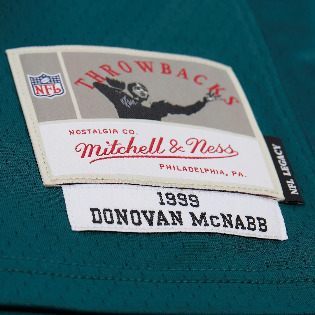 Zennovawear Donovan McNabb Philadelphia Eagles 1999 Legacy Replica Jersey - Midnight Green