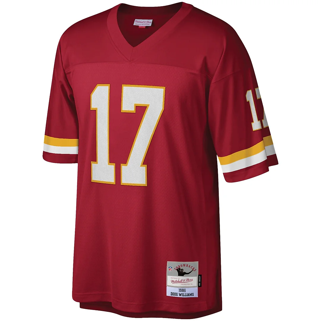 Zennovawear Doug Williams Washington Football Team Legacy Replica Jersey - Burgundy