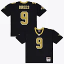 Zennovawear Drew Brees New Orleans Saints 2009 Legacy Jersey - Black