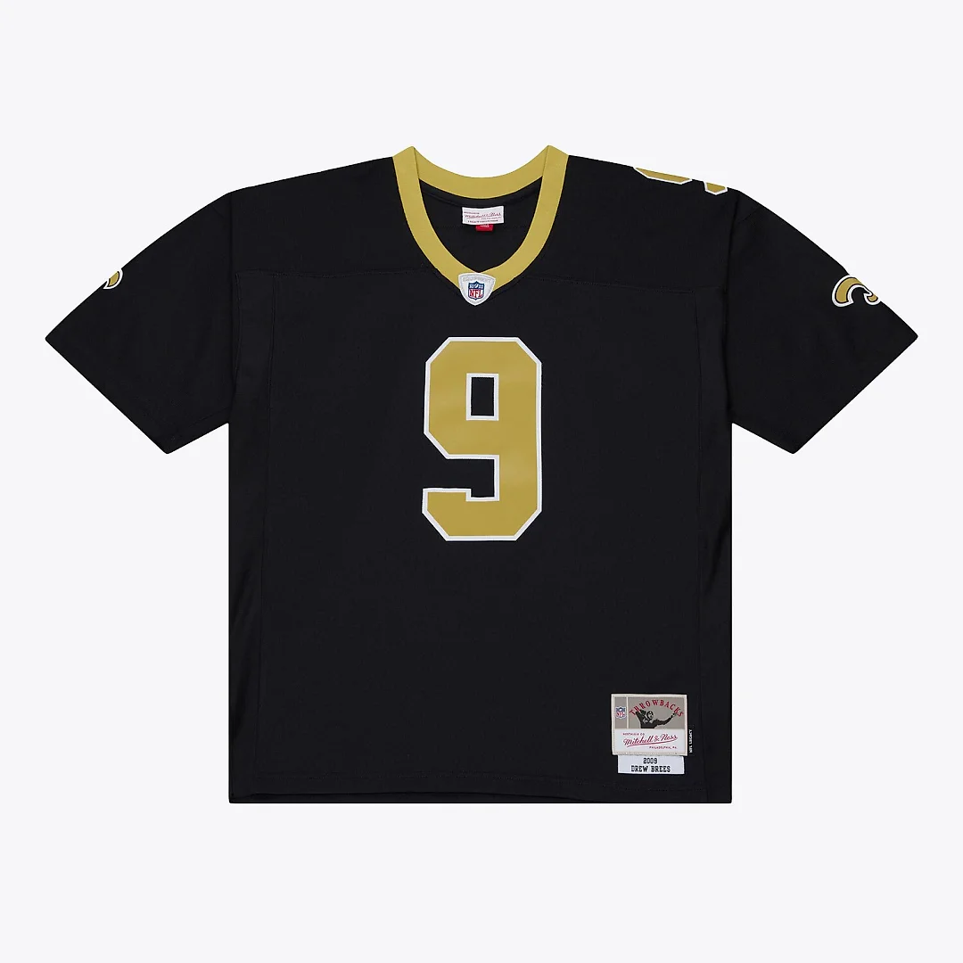 Zennovawear Drew Brees New Orleans Saints 2009 Legacy Jersey - Black