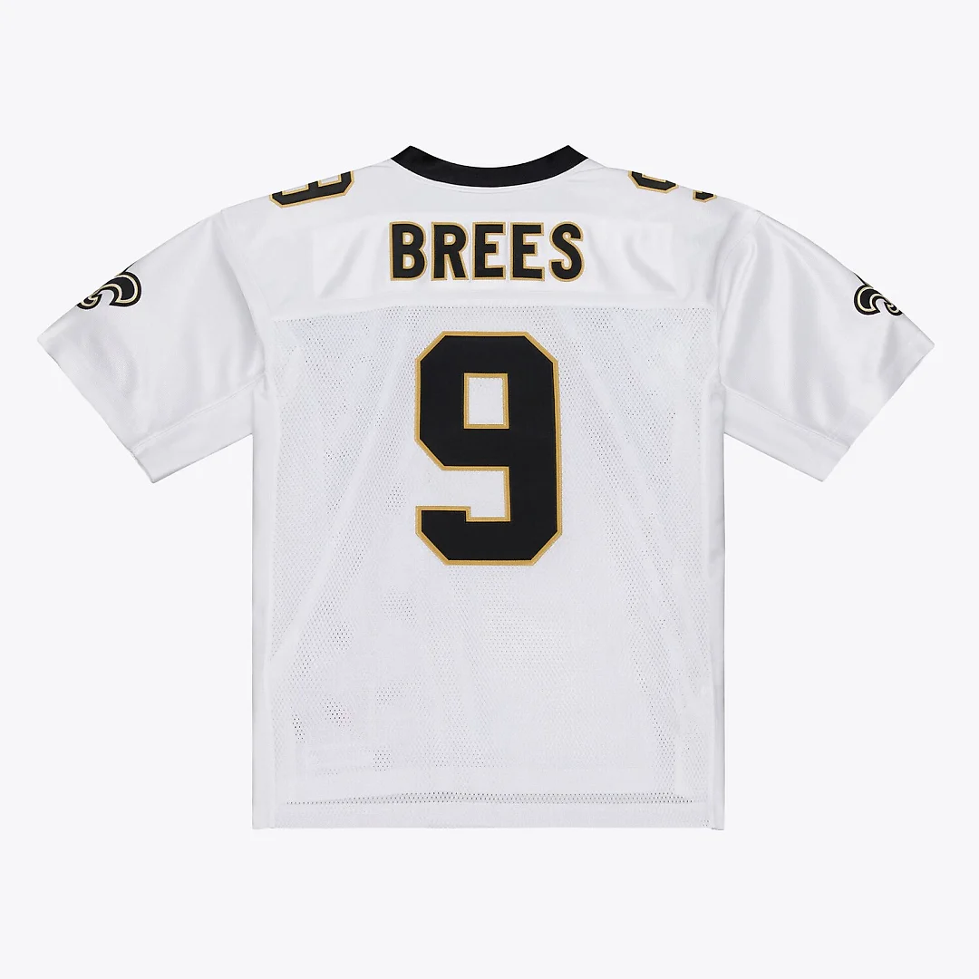 Zennovawear Drew Brees New Orleans Saints Super Bowl XLIV Authentic Jersey - White