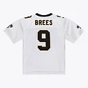 Zennovawear Drew Brees New Orleans Saints Super Bowl XLIV Authentic Jersey - White