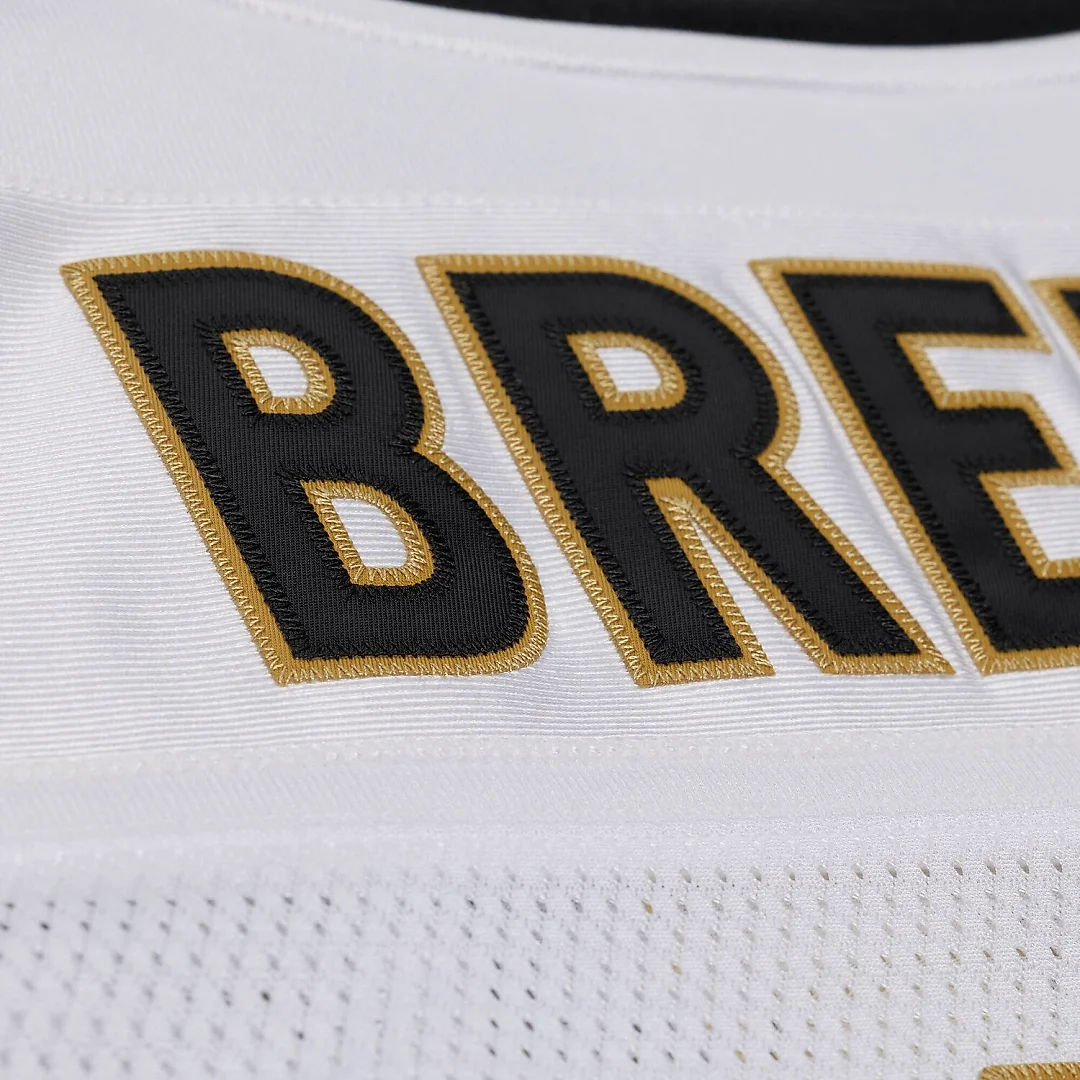 Zennovawear Drew Brees New Orleans Saints Super Bowl XLIV Authentic Jersey - White