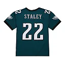 Zennovawear Duce Staley Philadelphia Eagles 2002 Legacy Replica Jersey - Midnight Green