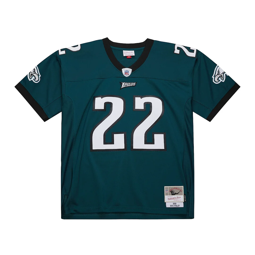 Zennovawear Duce Staley Philadelphia Eagles 2002 Legacy Replica Jersey - Midnight Green
