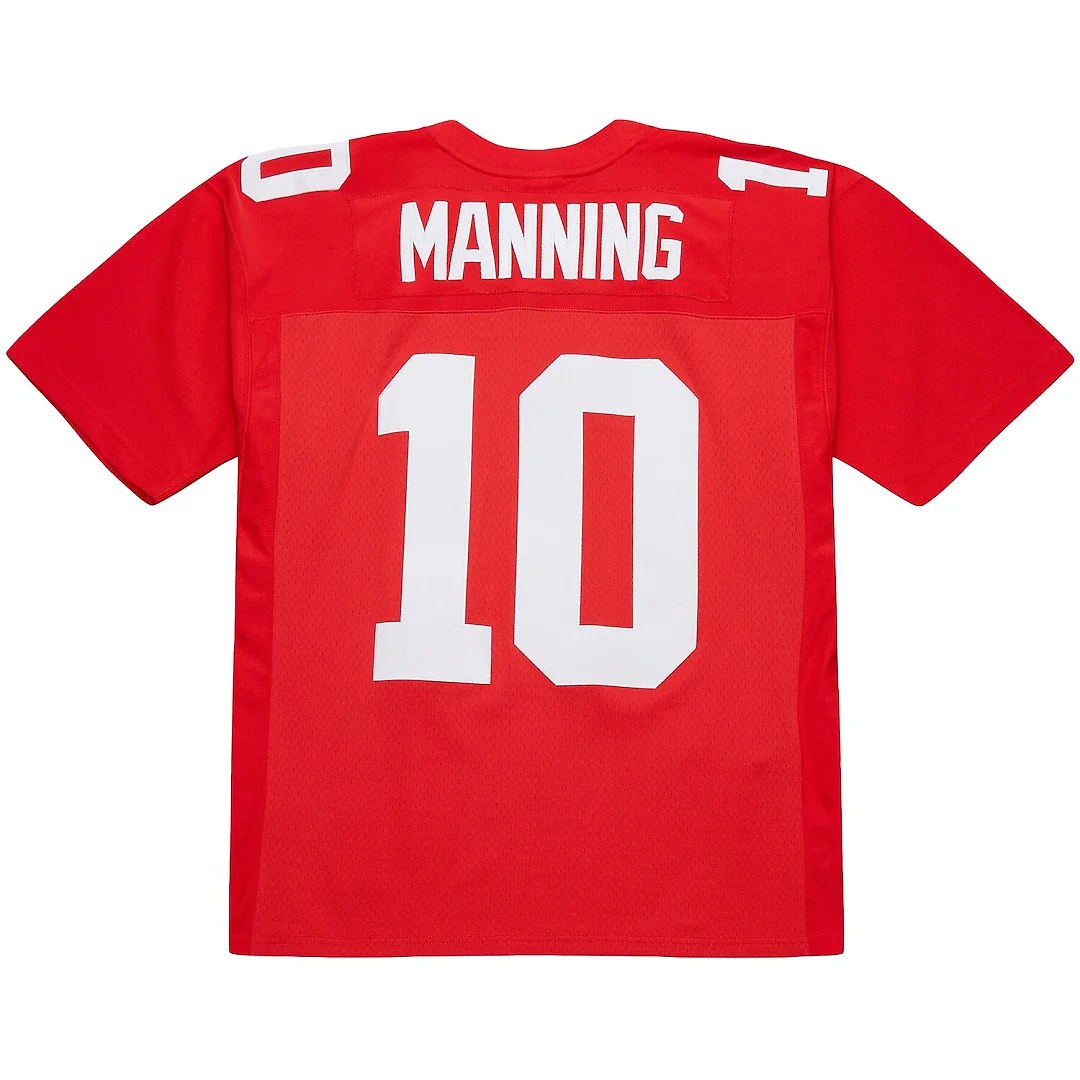 Zennovawear Eli Manning New York Giants 2004 Team Legacy Retired Player Big & Tall Jersey - Red