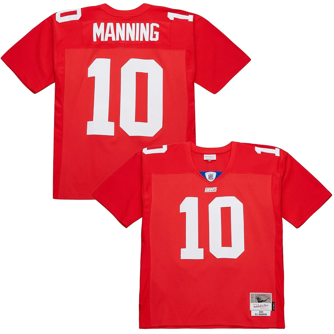 Zennovawear Eli Manning New York Giants 2004 Legacy Replica Jersey - Red
