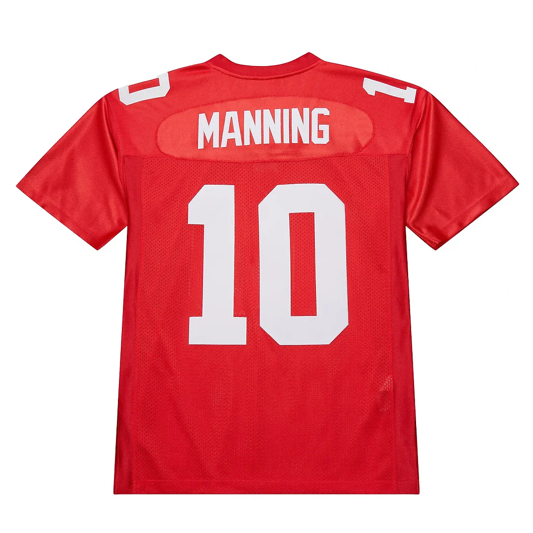 Zennovawear Eli Manning New York Giants 2004 Authentic Throwback Retired Player Jersey - Red