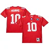 Zennovawear Eli Manning New York Giants 2004 Authentic Throwback Retired Player Jersey - Red