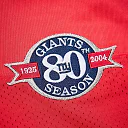 Zennovawear Eli Manning New York Giants 2004 Authentic Throwback Retired Player Jersey - Red