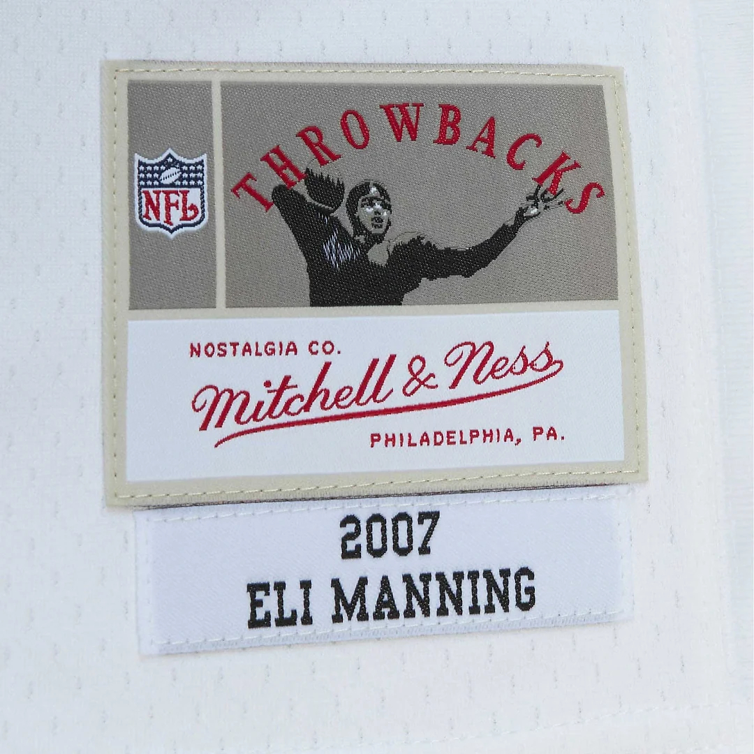 Zennovawear Eli Manning New York Giants Legacy Replica Jersey - White
