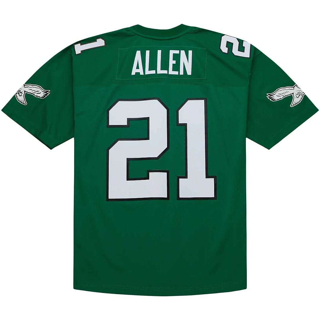 Zennovawear Eric Allen Philadelphia Eagles Legacy Replica Jersey - Kelly Green
