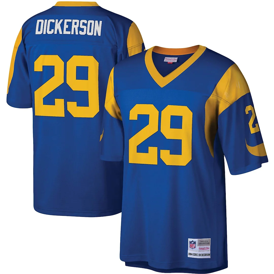 Zennovawear Eric Dickerson Los Angeles Rams Legacy Replica Jersey - Royal